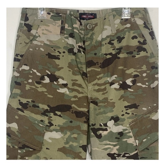 Tru-Spec Women Camouflage Military Cargo Army Pants Medium Regular Pants Pockets - Picture 2 of 12